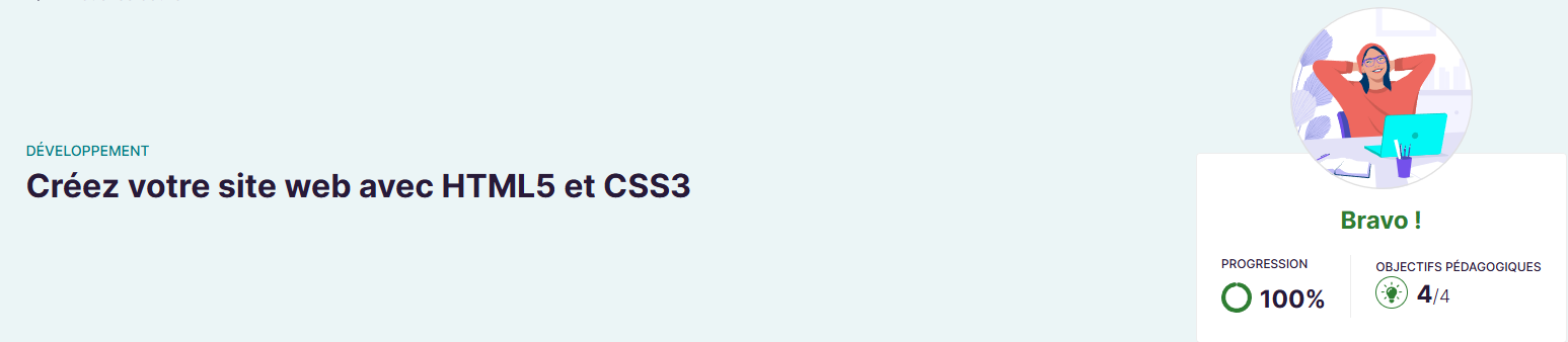 Certificat HTML CSS