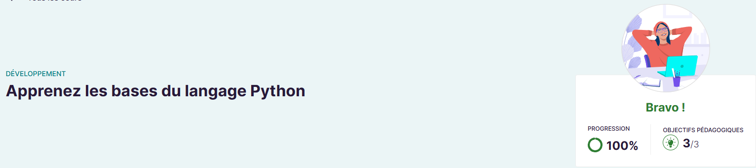 Certificat Python